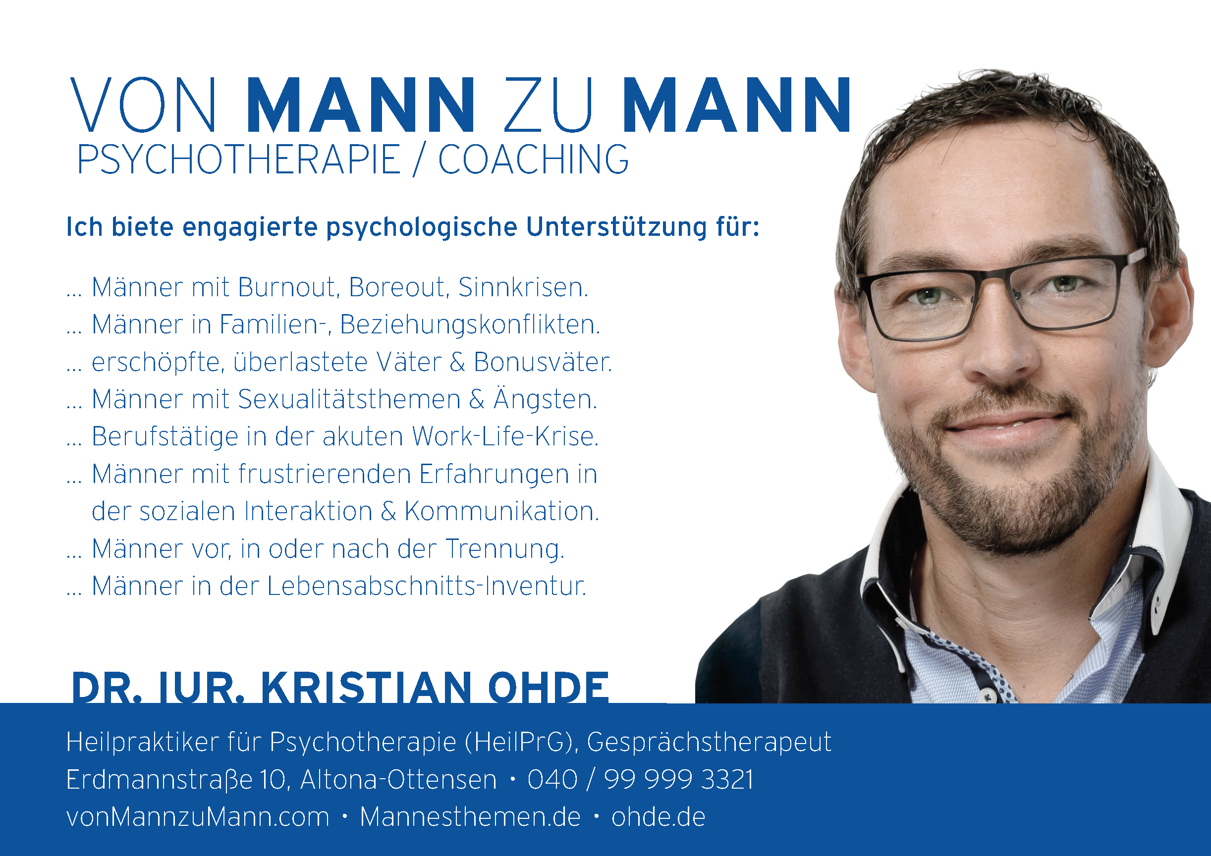 Angebot Gesprächstherapie Coaching Potsdam